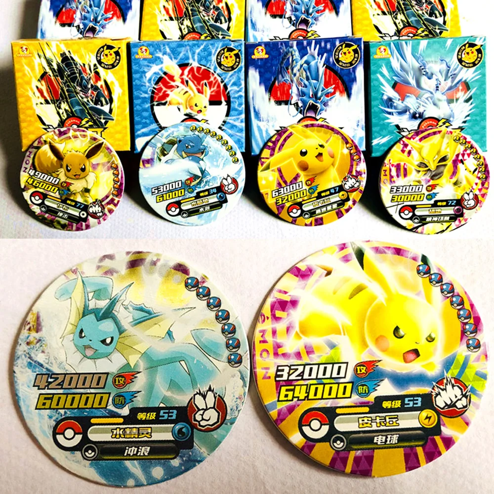 Takara Tomy TCG игры Покемон карты коллекции Flash блестящие карты 288 шт./компл. 12 карт/коробка
