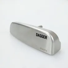 Утюги для гольфа бренд Newdagger Blade Серебряный Паттер; гольф-клуб 33 34 35 дюймов стальной вал