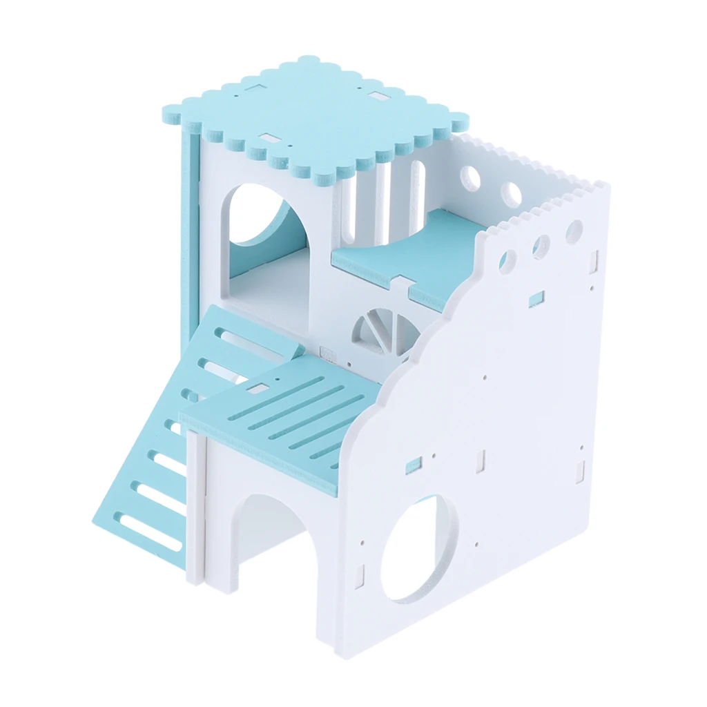 Hamster House Hideout Hideaway Exercise Toys for Rat,Mouse Small Animals