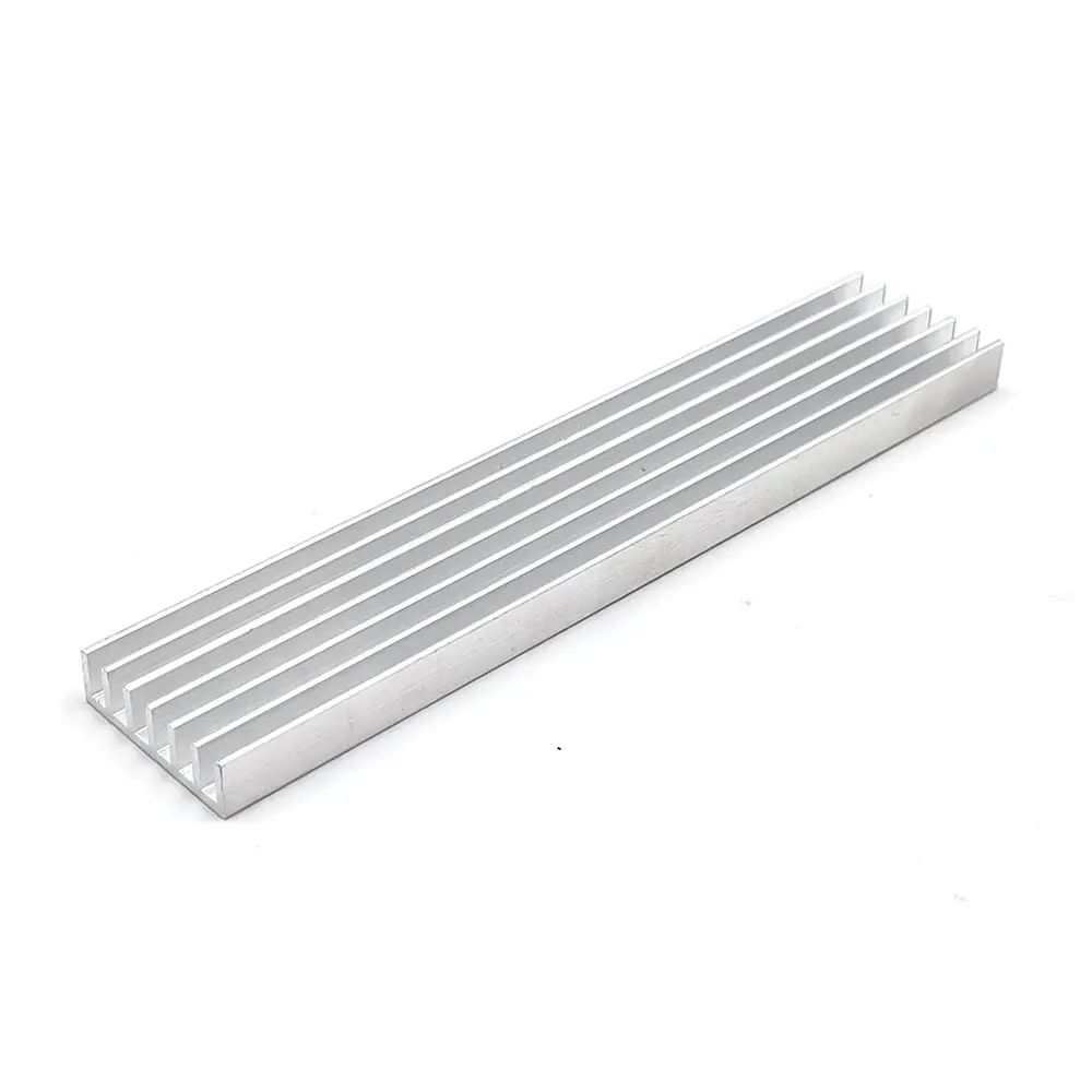 3PCS 100x20x6mm Strip Aluminum Heatsink for COB LED Bar Light Radiator 100mm 10CM Heat Sink Board 2cm Width Hot Dissipation