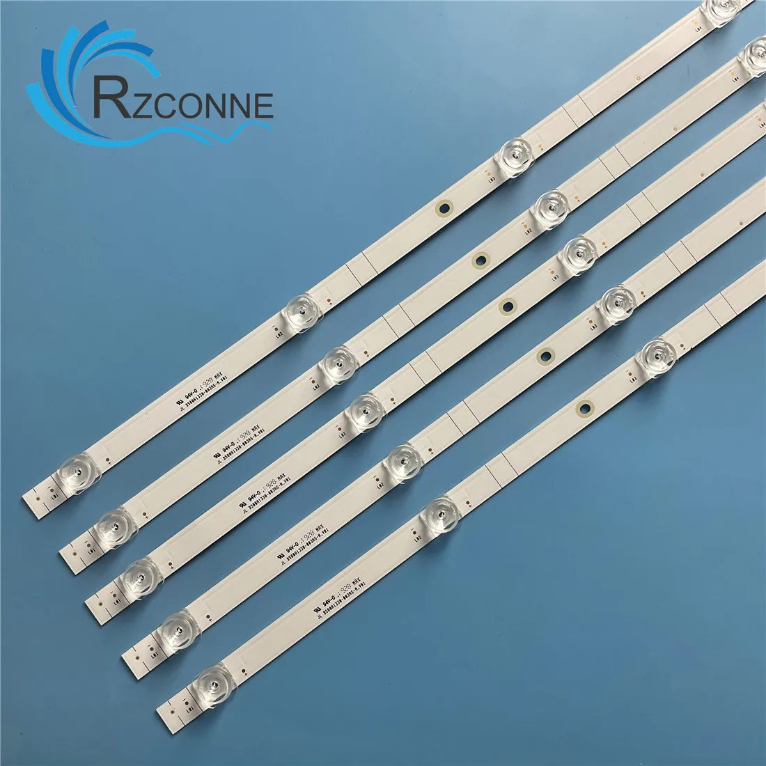 Tira de Luz de Fundo Leds para Hisense H58e3a Hz58a55 Hd580s1u91 - s1 Led 10 58 tv Jl.d580a1330-003as-m_v01 - Imagem 5