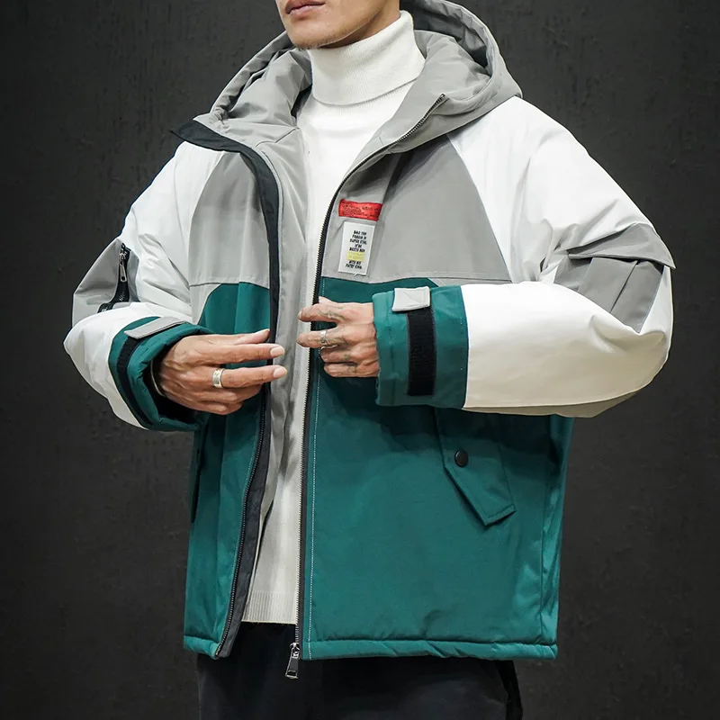 autumn military pilot bomber jacket men's winter streetwear large size cotton coat male loose Japanese coat and coat