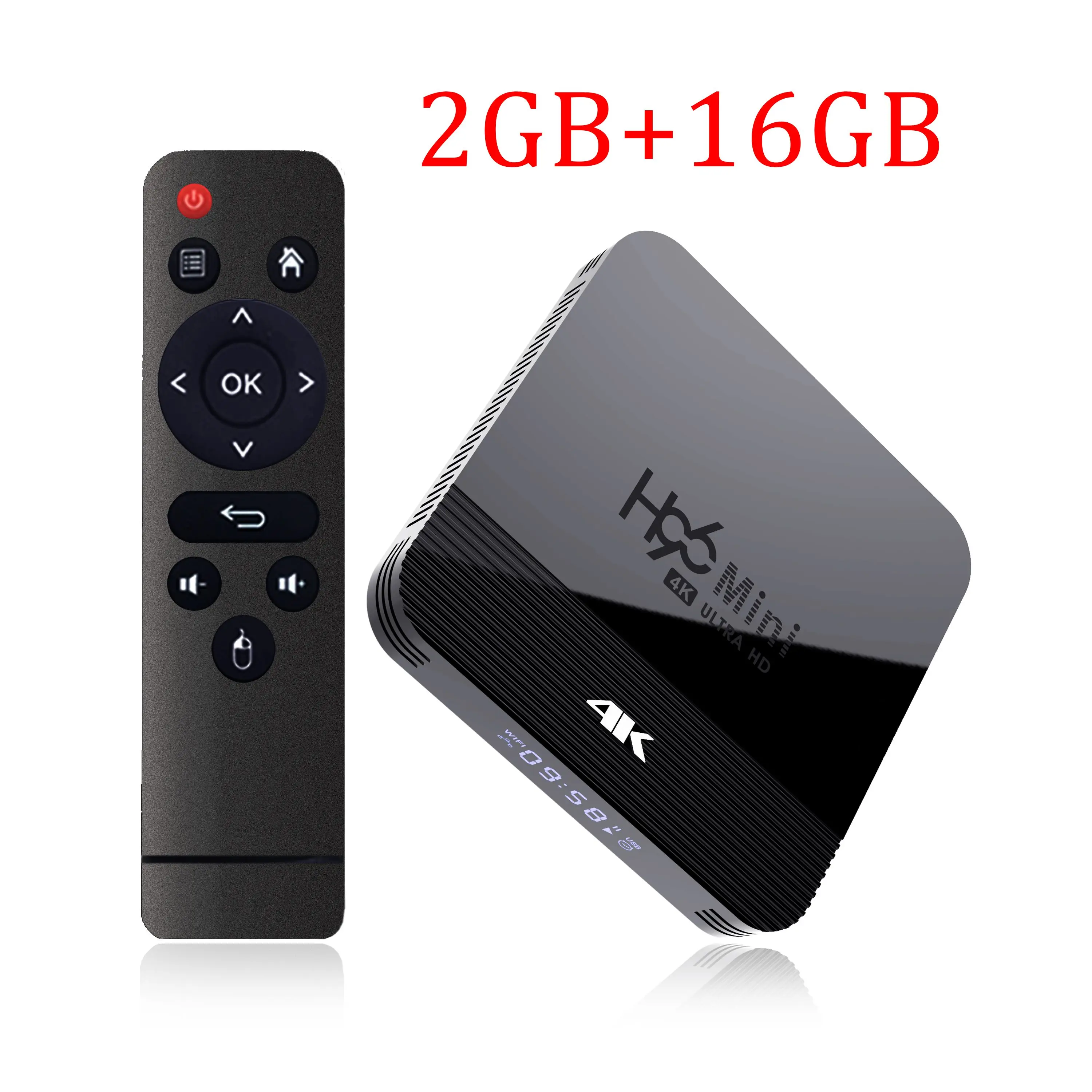 2GB 16GB 10 шт. Android 9,0 ТВ приставка H96 Mini H8 RK3228A 1G 8G 2G 16G 4K H.265 2,4G 5G двойной Wifi четырехъядерный Смарт медиаплеер Bluetooth 4,0 - Цвет: 2GB 16GB