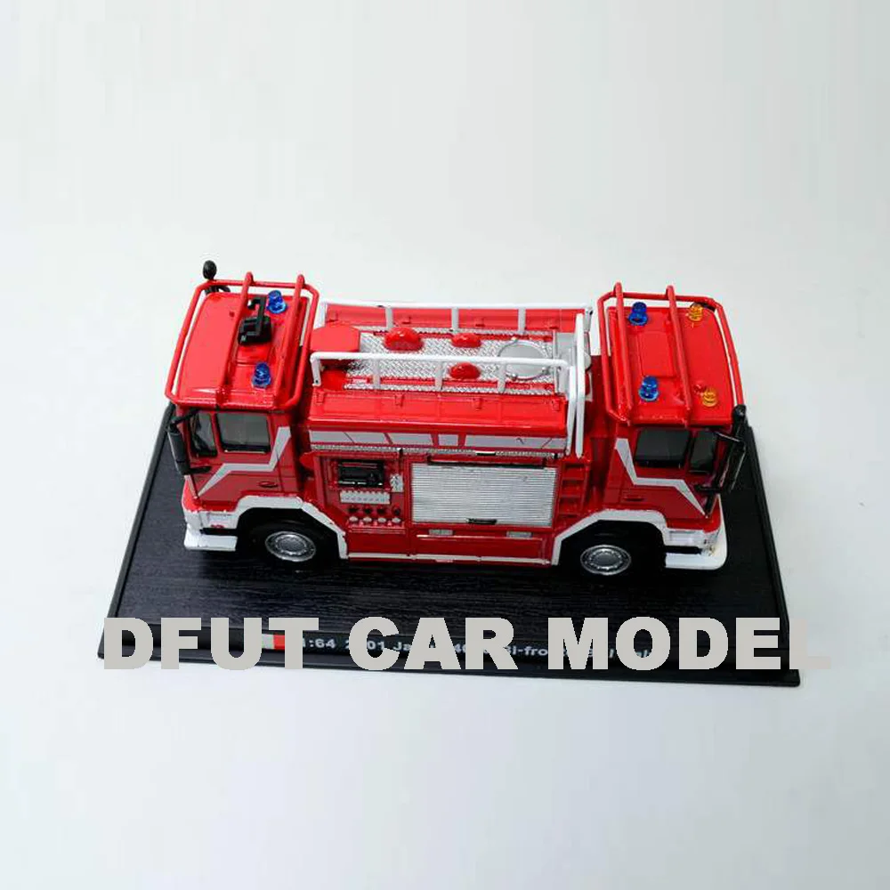1: 64 Игрушечная машина из сплава модель двухголовый пожарная машина детских игрушечных автомобилей авторизованный подарок для детей