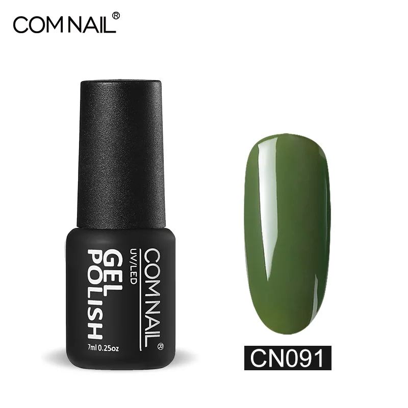 CN91 Comnail UV LED Nail Gel Polish 104 Colors for Choose Long Lasting Soak Off Manicure Polish Gel Lacquer Semi Nail Art Gel Polish - Цвет: CN91