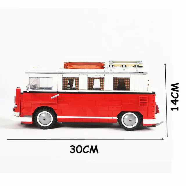 block Lepinblocks 21001 Volkswagen T1 Van 10220 10242 MINI Cooper 21002 21003 Beetle 10252 10258 Лондонский автобус 21045 строительные блоки игрушки - Цвет: block