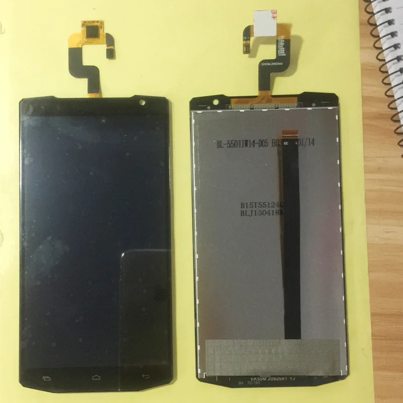 Najtaniej 5.5 dla oukitel k10000 k 10000 czarny wyświetlacz lcd + ekran dotykowy panel szklany wymiana zespołu digitizer czarny