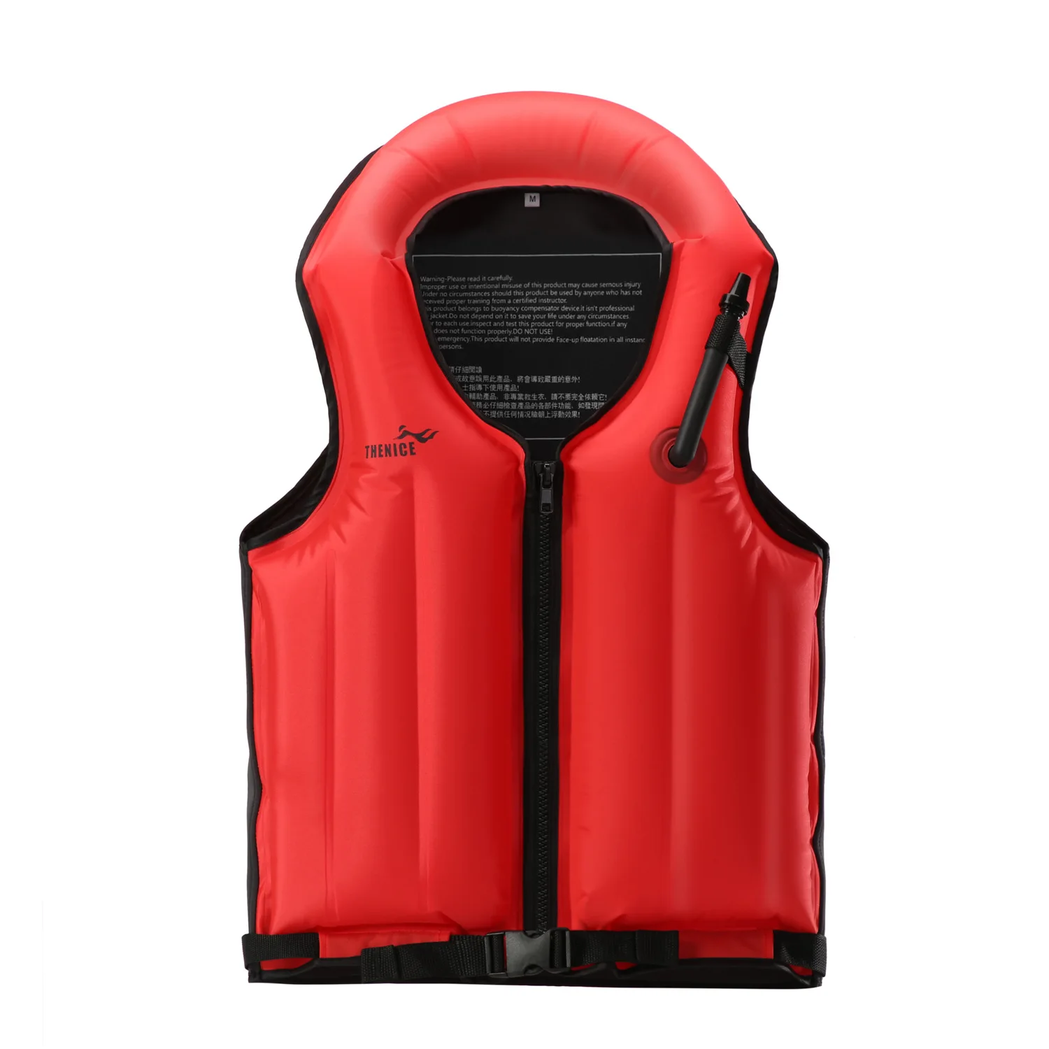 Плавательный надувной Сноркелинг плавающий спасательный жилет плавучий жилет серфинг детский спасательный жилет для взрослых детей - Цвет: Red