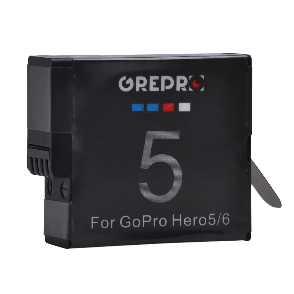 GREPRO AHDBT-501 батарея для камеры+ ЖК-экран USB двойное зарядное устройство AHDBT 501 для Gopro 5 Hero 5 Hero 6 Hero 7 аксессуары