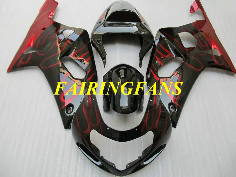 Мотоцикл инжекторный тюнинг-пакет для GSXR600 750 K1 01 02 03 GSXR 600 GSXR750 2001 2002 2003 Обтекатели Кузов+ подарки SH65