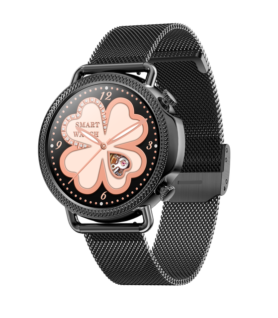 Fashion Smart Watch Women Fitness Sport Watches Heart Rate Blood Pressure Blood Oxygen Monitor MYFULONN IP67 Waterproof 2021