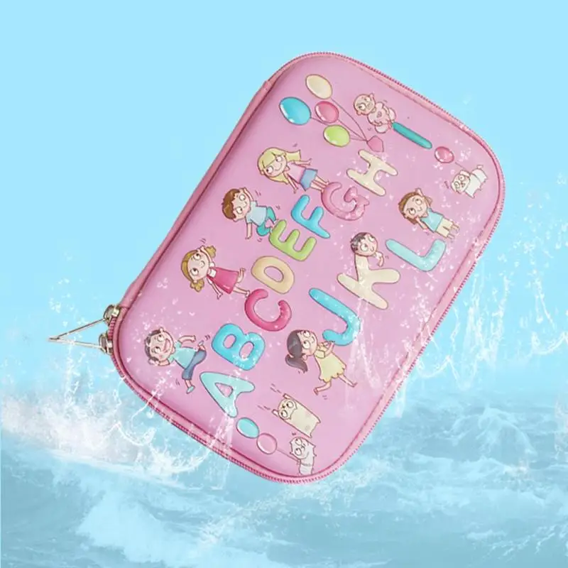 Kawaii Фламинго Карандаш Чехол Холст Большие Ёмкость многофункциональные сумки для карандашей ручка коробки бизнес планирования школьные принадлежности канцелярские товары для студентов; подарок для девочки