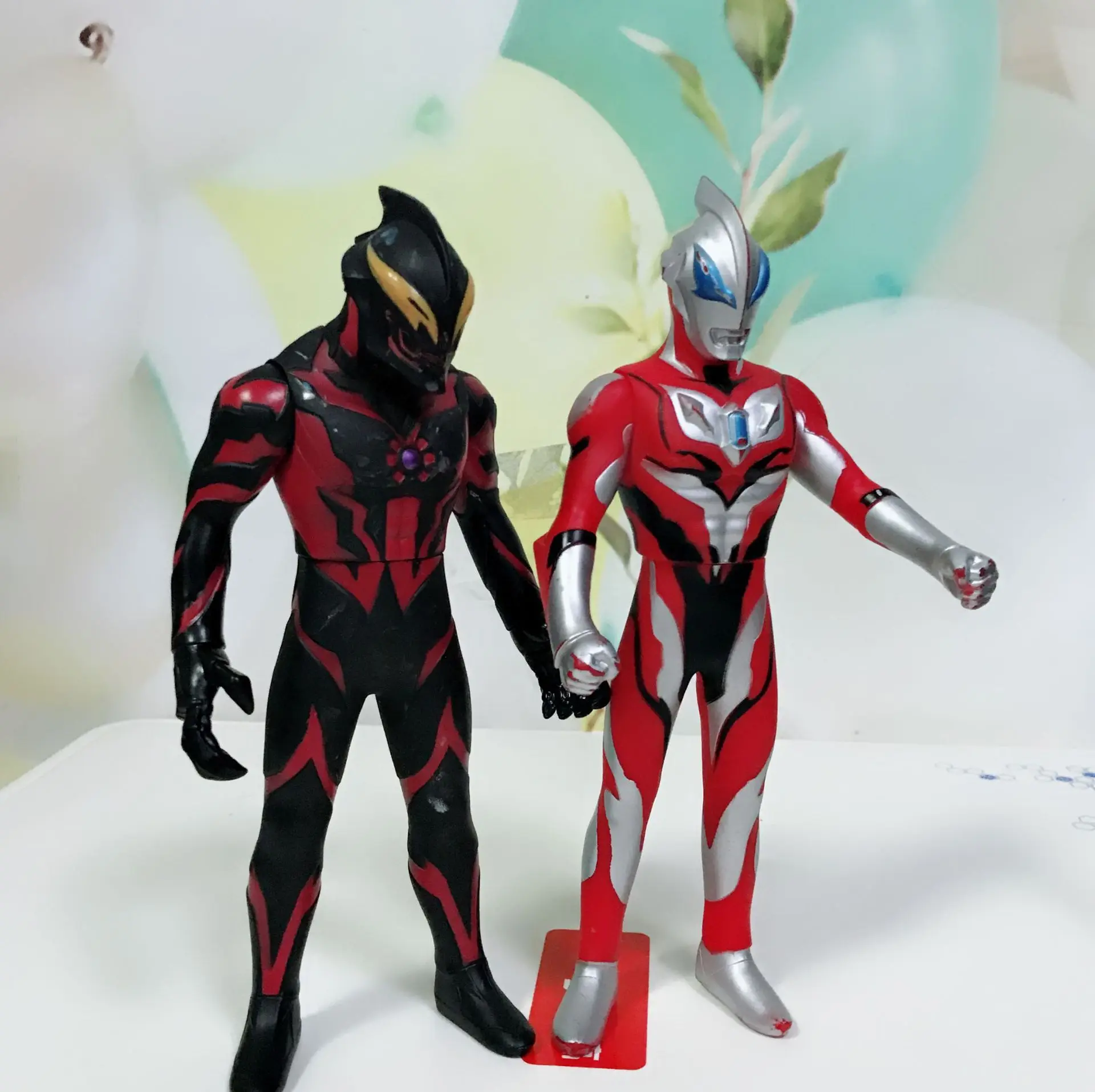 

Hot Selling Children Ultraman Large Size Soft Silcone Figure Doll Toy Superman Jade Beria Model Set Ultraman