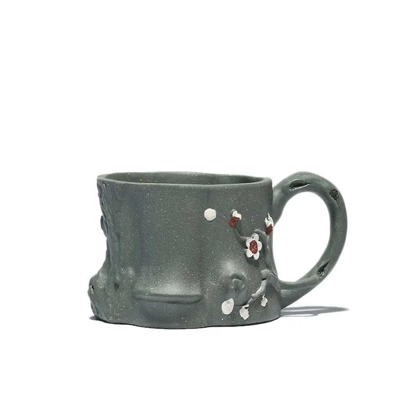 Фиолетовая глиняная Сливовая чайная чашка Yixing|Кружки| |