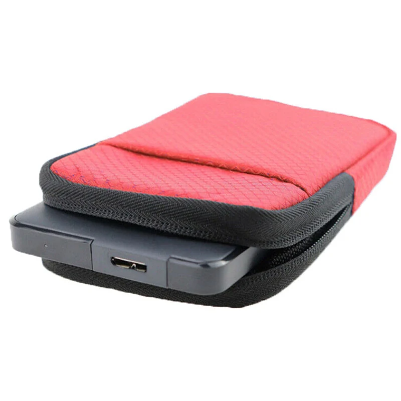 Hard Drive Case 1Pc 2.5" External USB Hard Drive Disk HDD Carry Case Cover Pouch