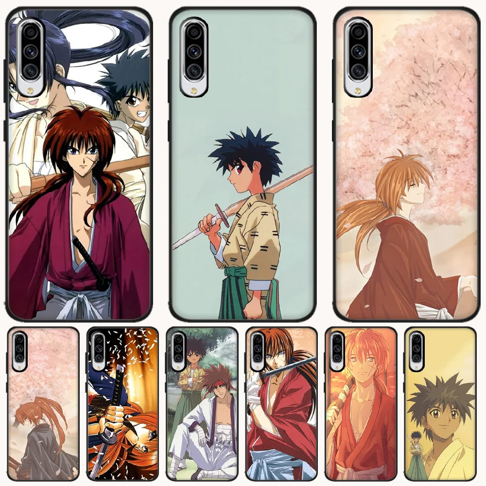 

ByLoving Rurouni Kenshin Anime DIY Luxury Phone Case For Samsung A10 20 30 40 50 70 10S 20S 2 Core C8 A30S A50S