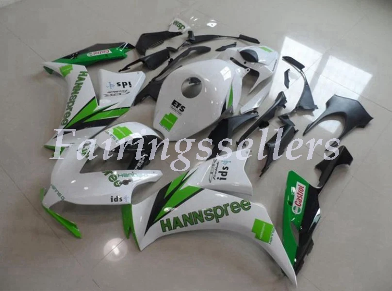 

Injection New ABS Full fairings kit Fit For HONDA CBR1000RR 2012 13 14 15 2016 CBR1000 12-16 CBR1000 Fairing Green White