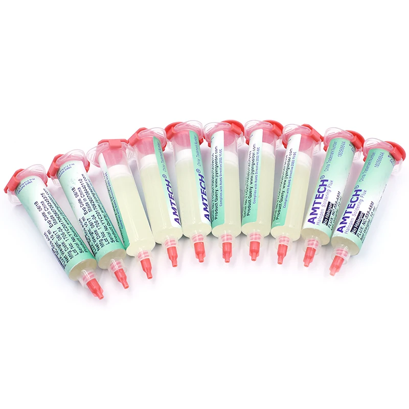 AMTECH NC-559-ASM BGA PCB No-Clean паяльная паста Сварка Расширенный масляный поток Смазка 10cc Инструменты для ремонта пайки C0011
