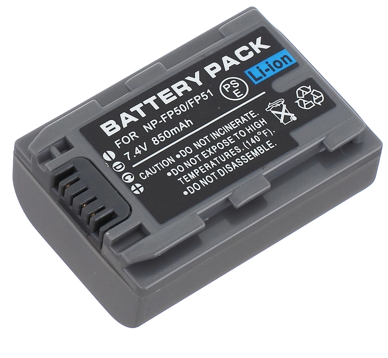 2x Batería 600mAh Para SONY DCR-HC44 HC44E DCR-HC46 HC46E DCR-HC65