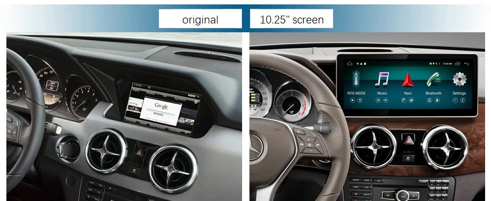 1920*720 разрешение Android экран с gps-навигацией Радио стерео Bluetooth для Mercedes Benz GLK X204 2013- Comand экран