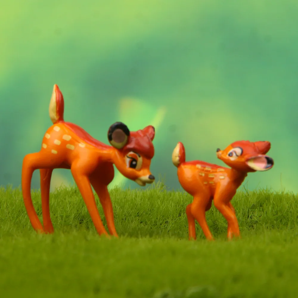 Модель Sika Deer маленькая статуя домашняя настольная фигурка ремесла Садовая фигура украшение миниатюрные