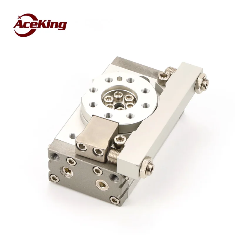 US $147.00 MSQBL2 SMC Sliding Table Angle Adjustment 90 Degree 180 Degree Rotating Cylinder MSQBL2MSQAL210203050AL3 MSQBL210A