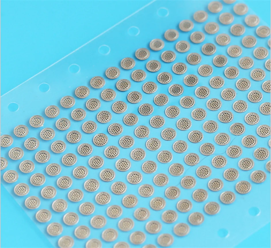 50pcs Earphone dust net Steel mesh filter Pure copper nickel plated metal mesh Headphone Steel Mesh