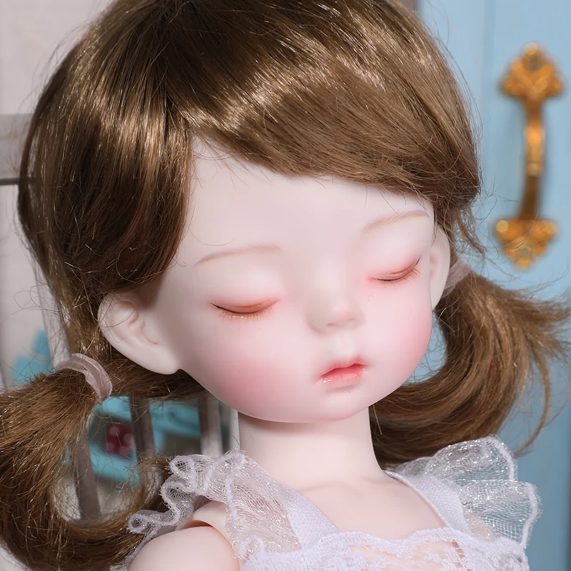 1/6 мини-соединение закрытые глаза Кукла SD игрушка BJD для детей подарок