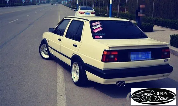 RollsRover задний багажник верхний спойлер крыло для Jeta V W MK2 Неокрашенный винт Замена ABT Стиль спойлер