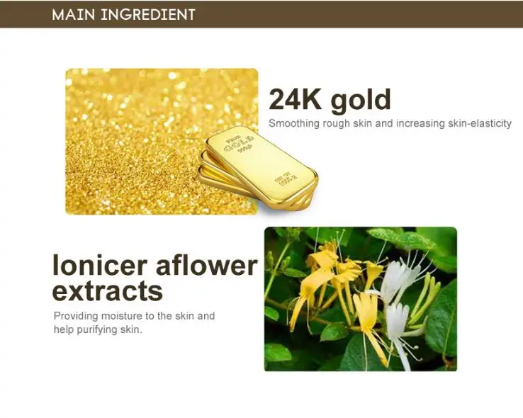 SECRET KEY 24K Gold Premium первая сыворотка 30 мл крем для лица Сыворотка для лица Уход за кожей Гиалуроновая кислота отбеливание против морщин