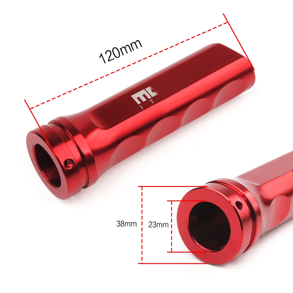 Hand Brake Cover Racing Universal Auto Car Aluminium Hand Brake Sleeve Handbrake Handle Protector Cover