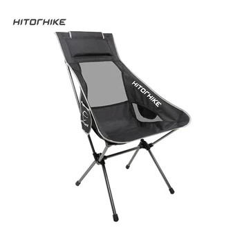 Outdoor Moon Chair Lightweight Fishing Camping BBQ Chairs Portable Folding Extended Hiking Seat Garden Ultralight 접는 의자 1