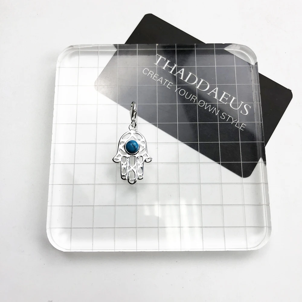 2019 Новый Винтажный брендовый дизайн Золотая удача Hamsa ручная подвеска