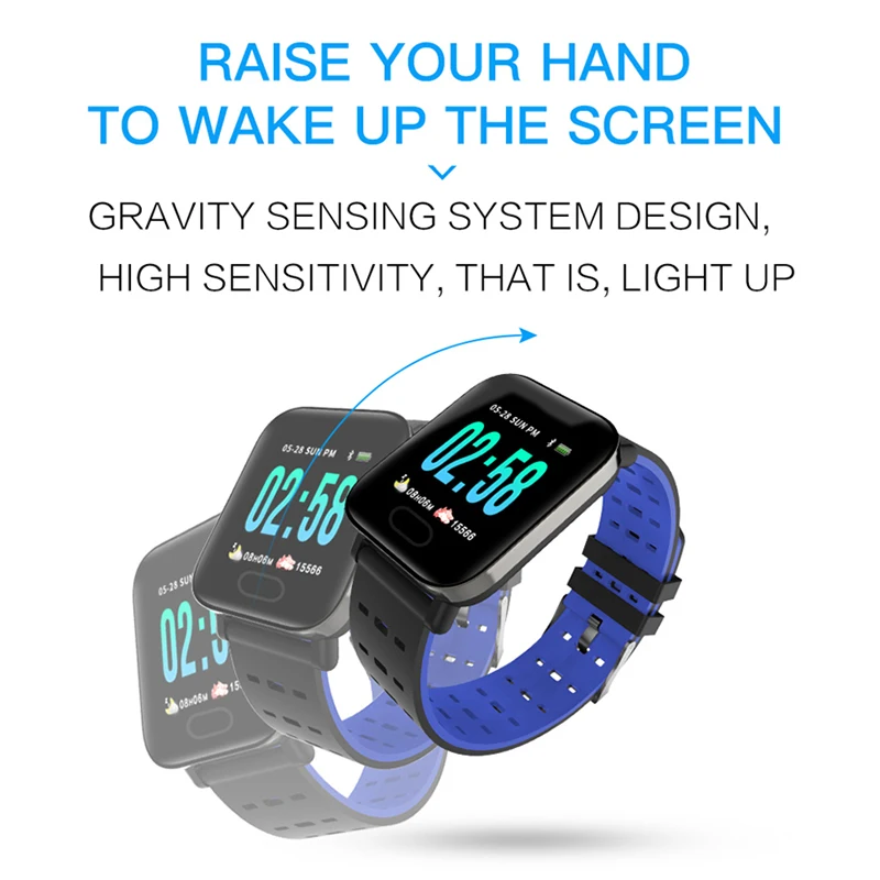 Men's Smart BINSSAW Watches Heart Rate Monitor Wristband IP67 Waterproof Smart Wrist Watch Women Fitness Tracker Smartwatch+BOX Men's Smart BINSSAW Watches Heart Rate Monitor Wristband IP67 Waterproof Smart Wrist Watch Women Fitness Tracker Smartwatch+BOX