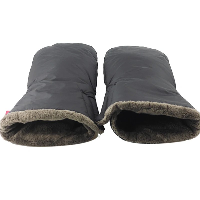 baby product accessories super warm stroller gloves polyester fur waterproof pram hand cover for yoya stroller accessories