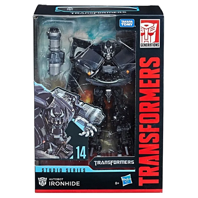 IronhideE0702 18 см робот-трансформер автомобиль фигурка игрушки Ironhide Autobots Трансформеры Мальчики Коллекция Модель игрушки - Цвет: IronhideE0702