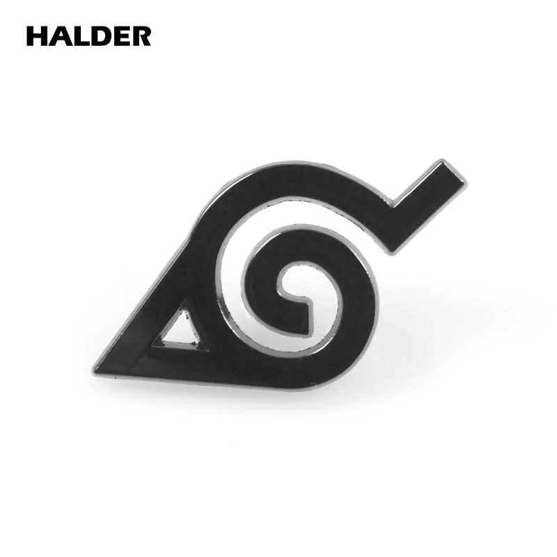 BR0029 аниме halder Naruto Shippuuden Sharingan, модные ювелирные изделия, эмалированные Броши Kunai на булавке, значок Konaha, аксессуар, подарок