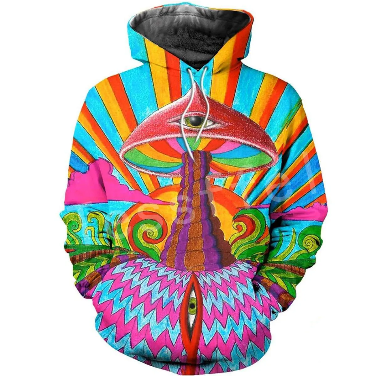 

Tessffel Mushroom Colorful Tracksuit Unisex 3DPrint Hoodie/Sweatshirt/Jacket/shirts Mens Womens HIP HOP Cartoon casual style-5