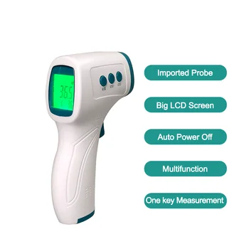 

Muti-fuction Baby/Adult Digital Thermometer Infrared Forehead Body Thermometer Gun Non-contact Temperature Measurement Device