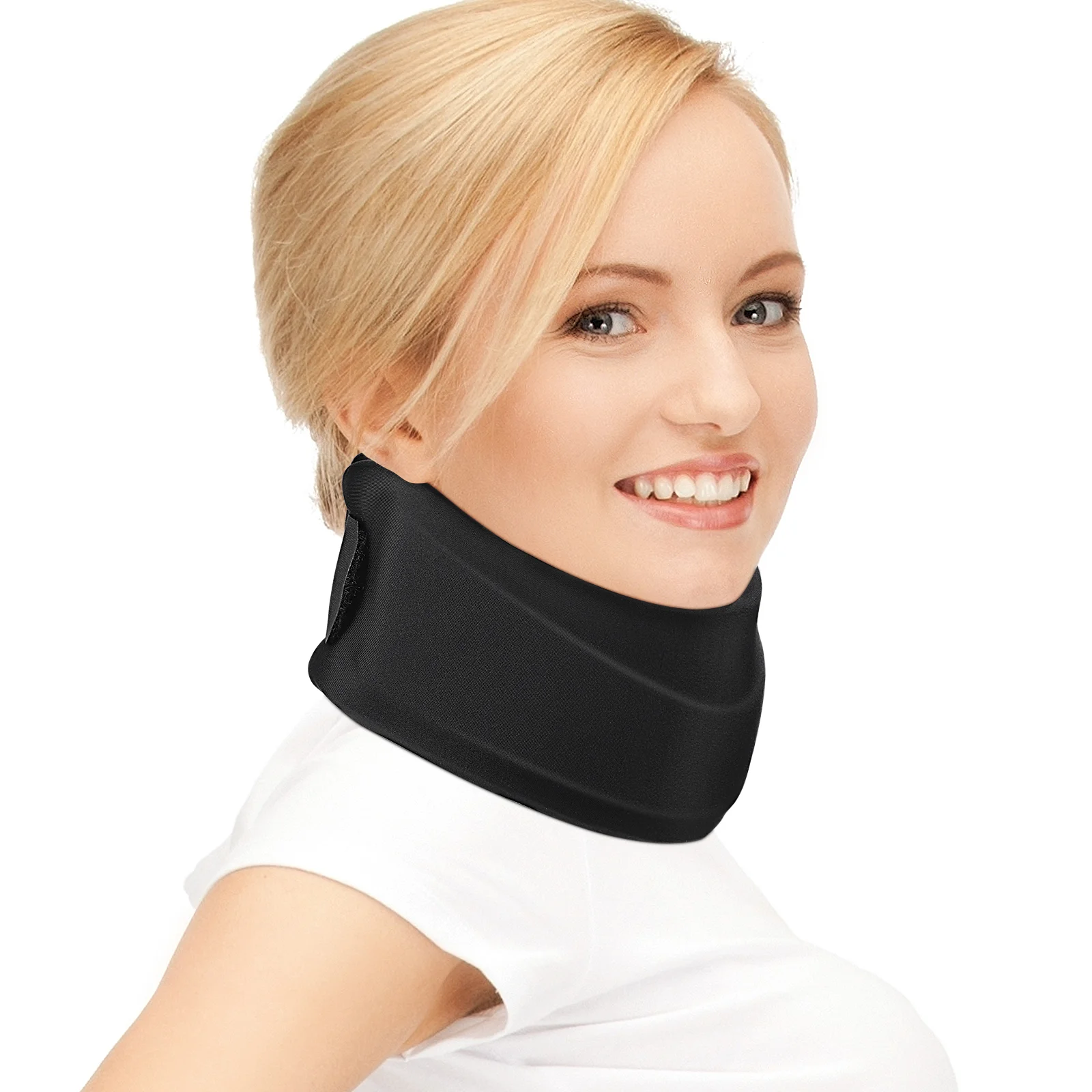 Healifty Neck Brace Adjustable Spinal Support Ultra soft Cervical