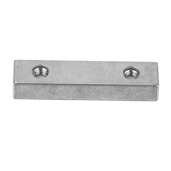 

Z043M Metal Zinc Alloy Double Slot Nut Used to Fix Base or Reinforcing Plate wood screw and nut solid and durable