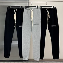

Oversized Men's Essentials Sport Pants 100% 1:1 Letter Printing Pure Cotton Sweatpants Men and Women Hip Hop casual Pants