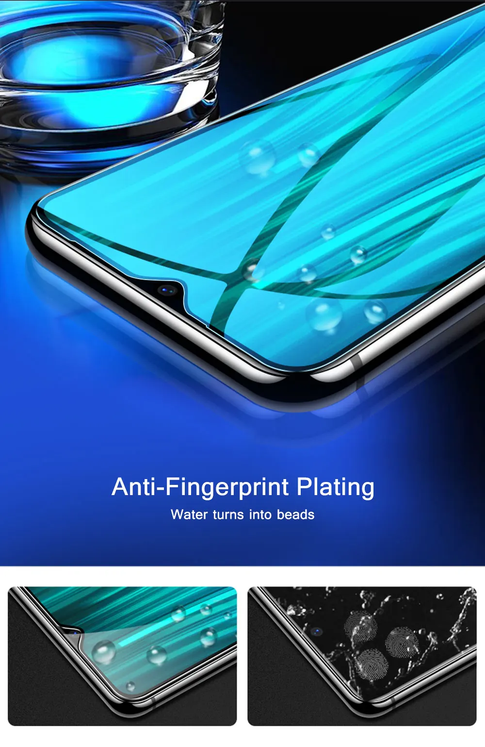 2 шт., закаленное стекло для Xiaomi Redmi Note 8 Pro, Защитное стекло для экрана, полное покрытие, Защитное стекло для Redmi Note 8, защитное стекло