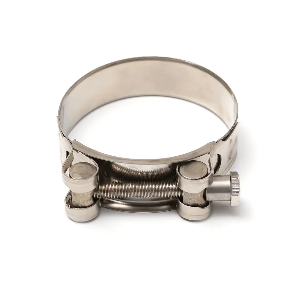 Size : Dia.52 55mm Powerful stainless steel reinforce the hose clamp circular air water pipe fuel hose clips from water pipe fasteners clamps clamps 