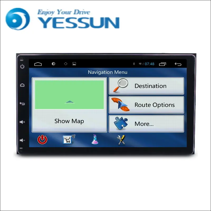 YESSUN для Toyota Sienna 2015 ~ 2016 Android автомобильный навигатор GPS HD сенсорный экран стерео