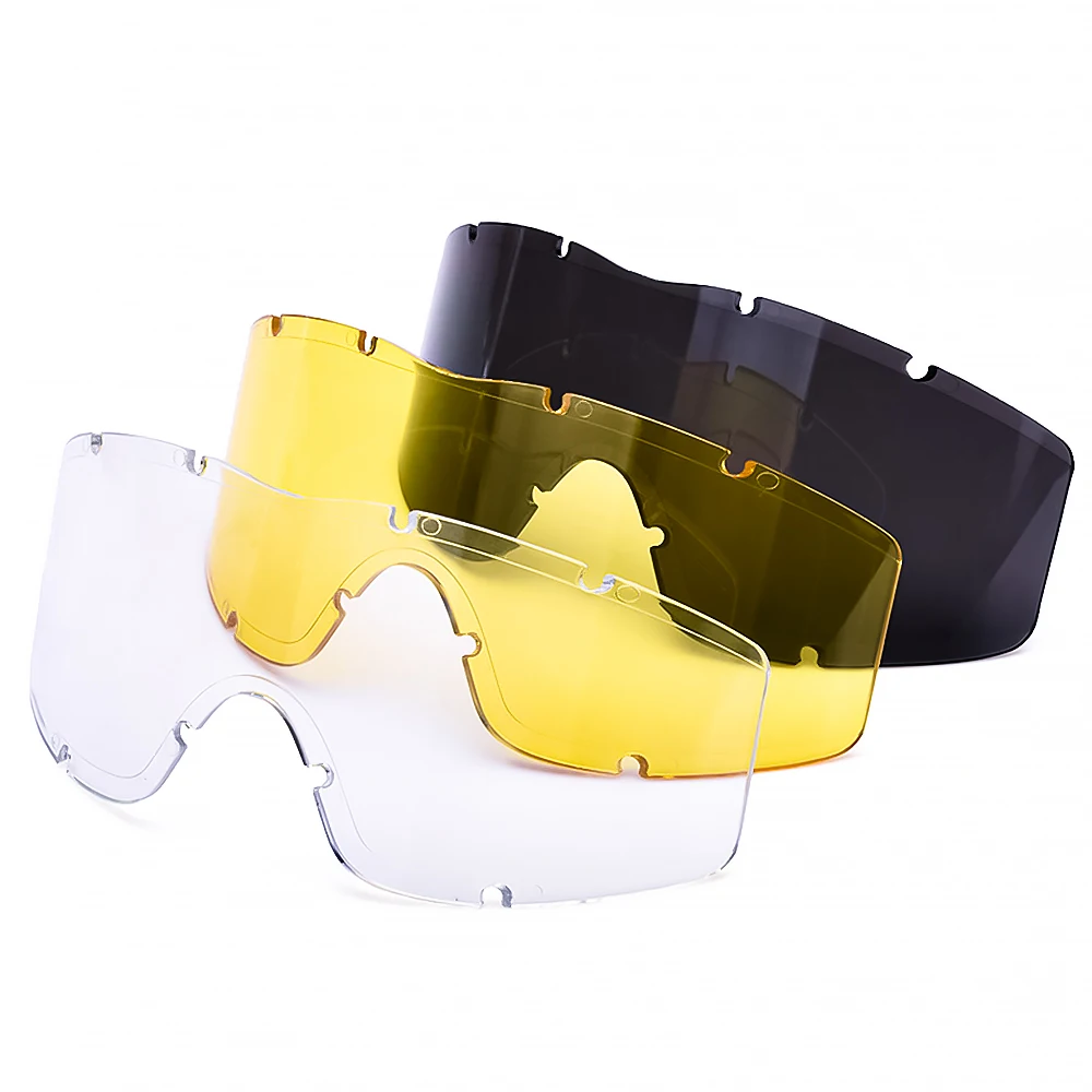 Открытый военный страйкбол тактические очки стрельба очки 3 линзы мотоцикл ветрозащитный Wargame очки наивысшего качества
