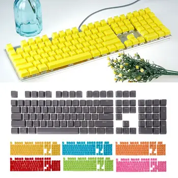 

104 Key Doubleshot Translucent Keycaps Backlit Light for Cherry MX Keyboard D08B
