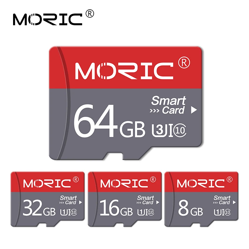 Оригинальный Moric Micro SD 32 Гб 64 128 ГБ 256 класс 10 Мини TF-карта 4 8 16 карта памяти