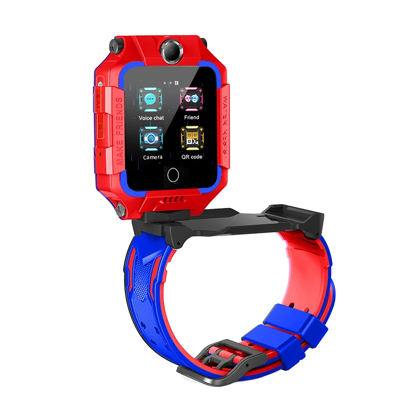 Anti perdu 4G montre intelligente OLED enfant GPS Tracker SOS moniteur positionnement téléphone enfants GPS bébé montre IOS Android localisation trouveur