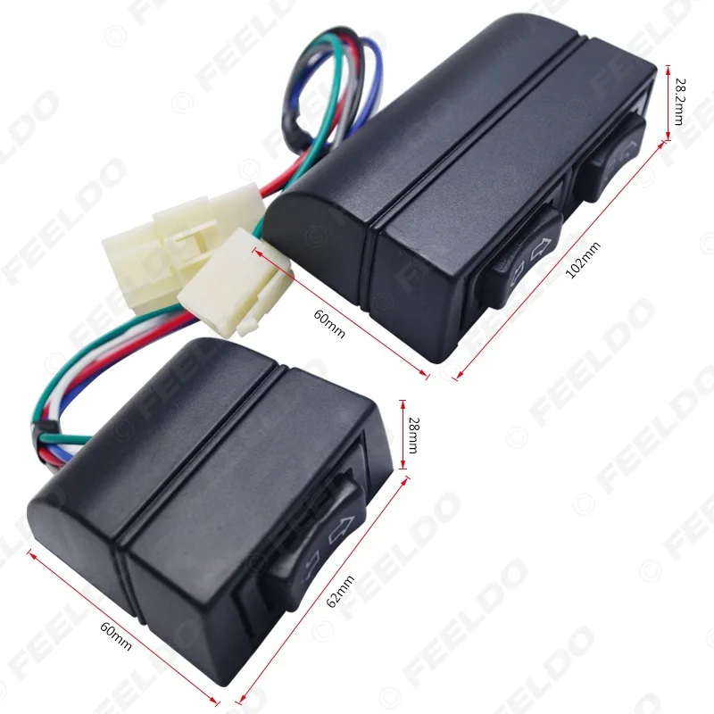 12 V/24 V 5PIN автомобиля Универсальный 2-дверный Электрический переключатель окна Стекло подъемник переключатель окна
